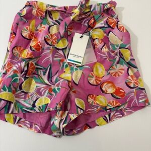 Scotch & Soda Women's Vibrant Fruit Print Shorts